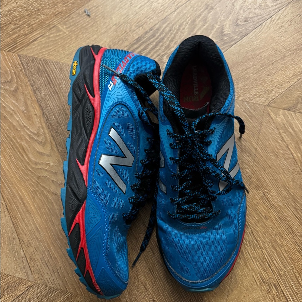 New Balance Leadville v3 Trail Running Shoes Men’s 8.5 Blue Vibram